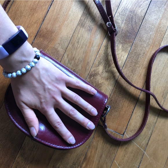 Italian leather purse (NEEDS REPAIR!) - Picture 3 of 5